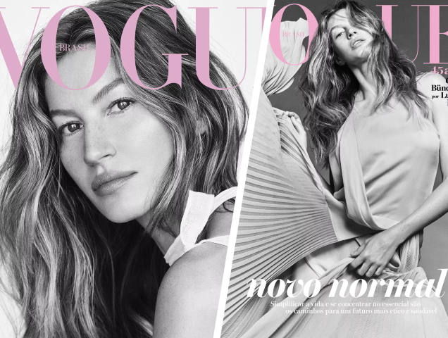 Vogue Brazil May 2020 : Gisele Bündchen by Luigi & Iango