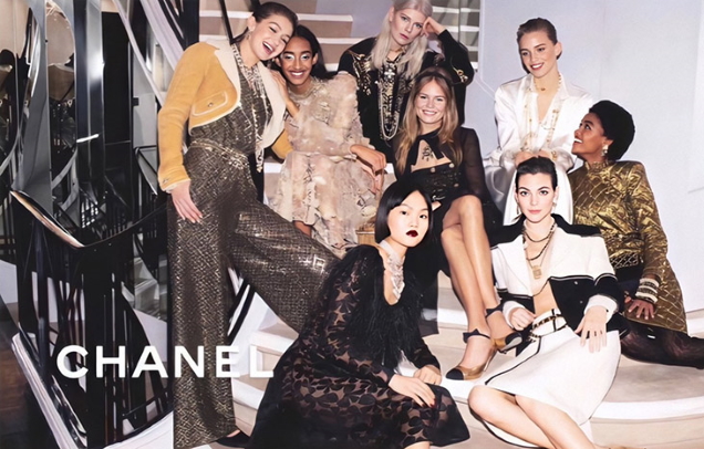 Chanel Pre-Fall 2020 Ad Campaign Melodie McDaniel - theFashionSpot