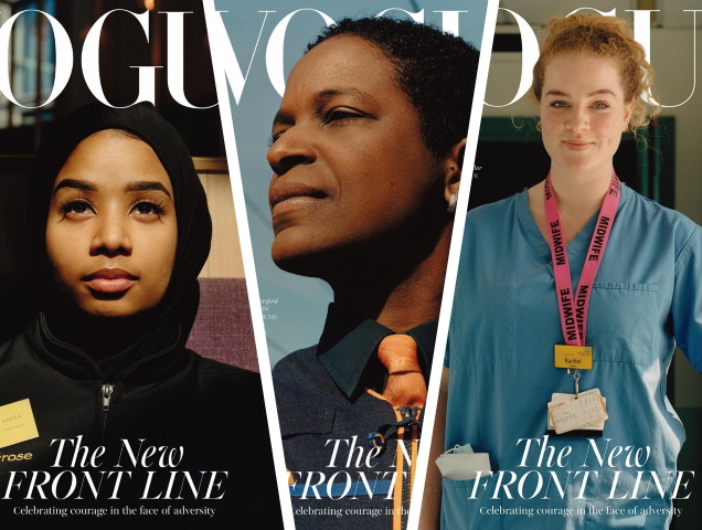 UK Vogue July 2020 by Jamie Hawkesworth