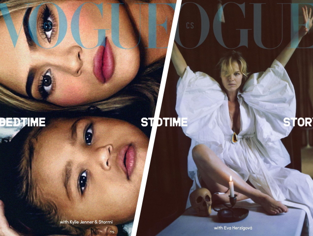 Vogue Czechoslovakia July 2020 : Eva Herzigova, Kylie Jenner & Stormi