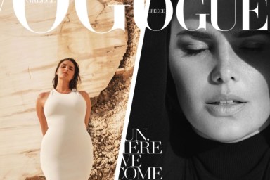 Vogue Greece June 2020 : Candice Huffine by Nico Bustos