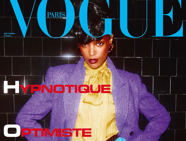 Vogue Paris September 2020 : Malika Louback by Mikael Jansson