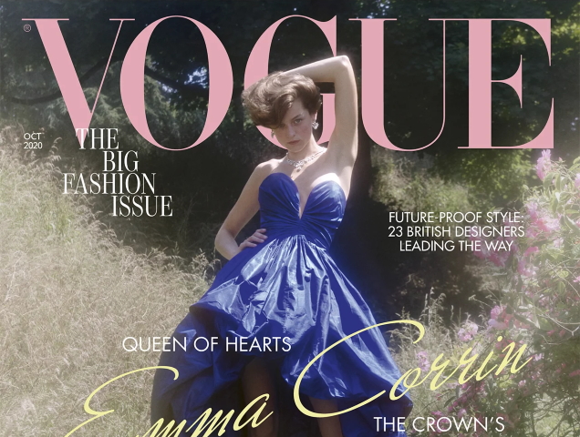 UK Vogue October 2020 : Emma Corrin by Charlotte Wales