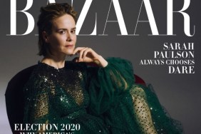 US Harper's Bazaar October 2020 : Sarah Paulson by Sam Taylor Johnson