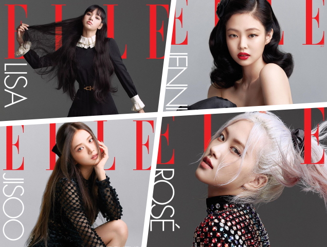 US Elle October 2020 : BLACKPINK by Kim Hee June