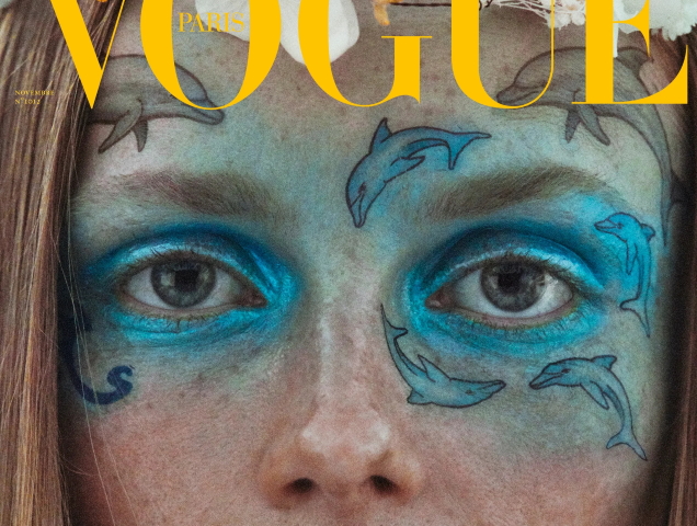 Vogue Paris November 2020 : Rianne van Rompaey by Mikael Jansson