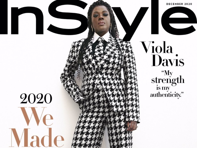 US InStyle December 2020 : Viola Davis by AB+DM
