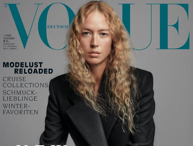 Vogue Germany November 2020 : Raquel Zimmermann by Chris Colls