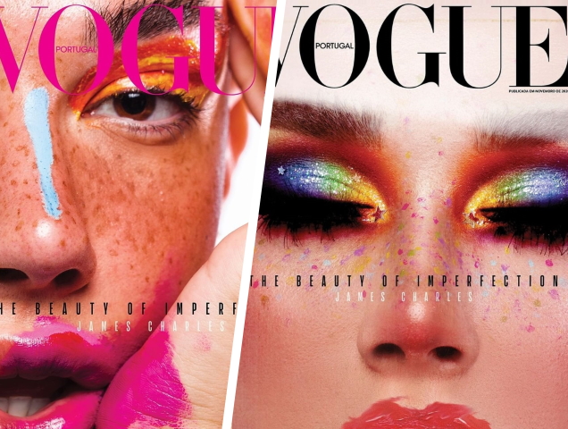 Vogue Portugal November 2020 : James Charles by Marcus Cooper
