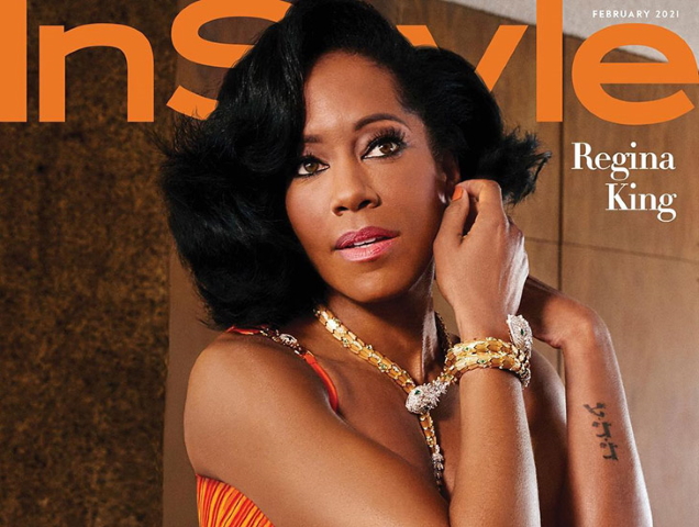 US InStyle February 2021 : Regina King by Christian Cody