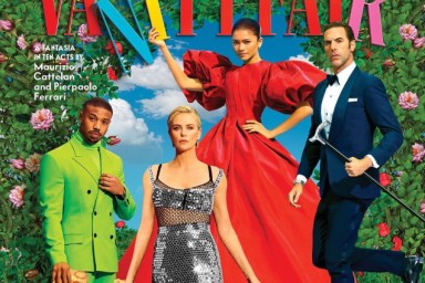 Vanity Fair 'The Hollywood Issue' 2021 by Maurizio Cattelan & Pierpaolo Ferrari