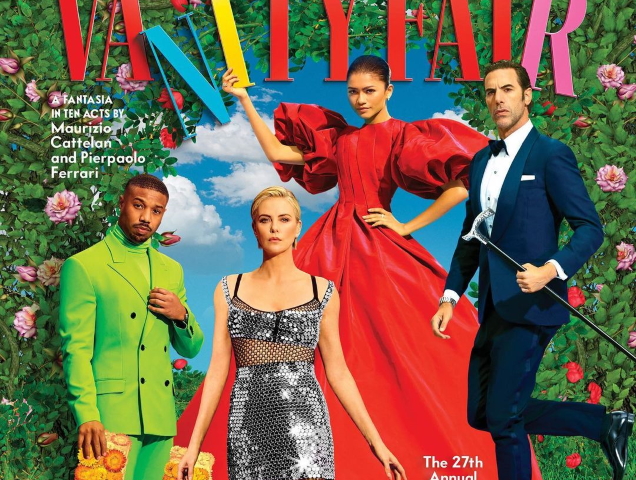 Vanity Fair 'The Hollywood Issue' 2021 by Maurizio Cattelan & Pierpaolo Ferrari