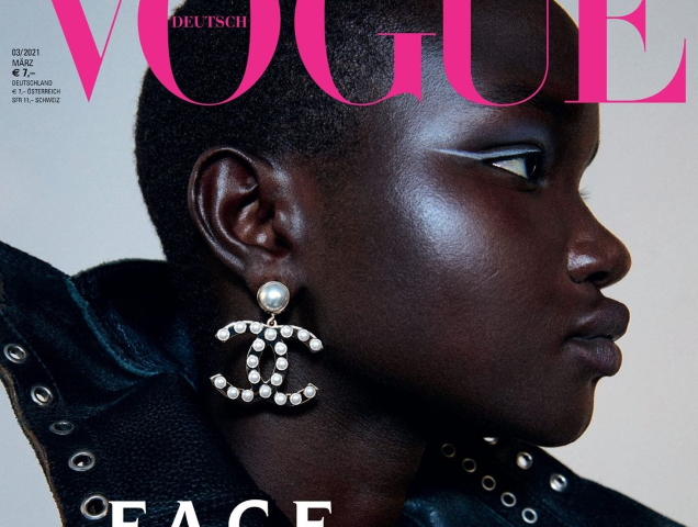 Vogue Germany March 2021 : Akon Changkou by Julia Noni