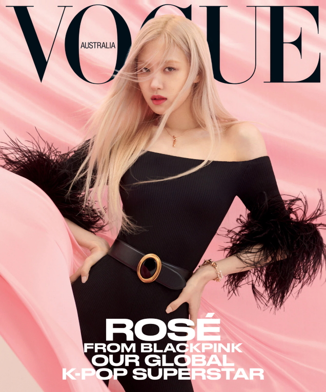 Rosé Vogue Australia April 2021 - theFashionSpot