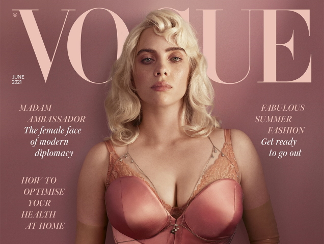 UK Vogue June 2021 : Billie Eilish by Craig McDean
