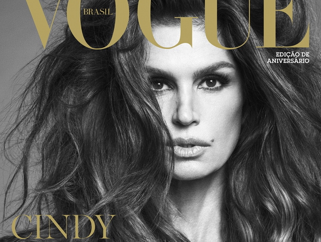 Vogue Brazil May 2021 : Cindy Crawford by Luigi & Iango