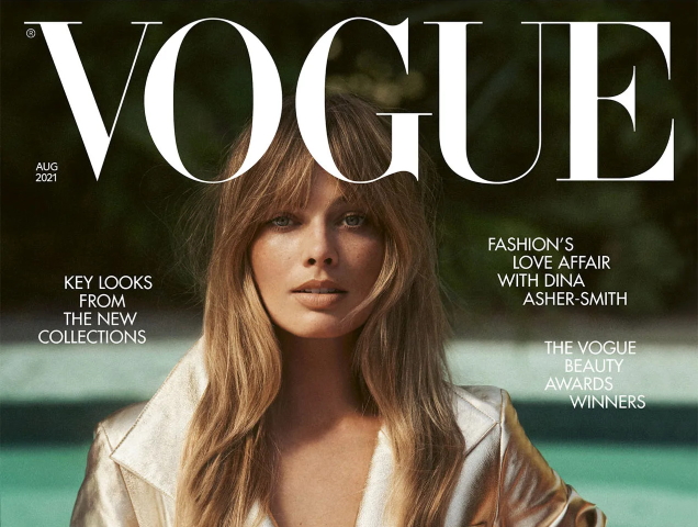 UK Vogue August 2021 : Margot Robbie by Lachlan Bailey