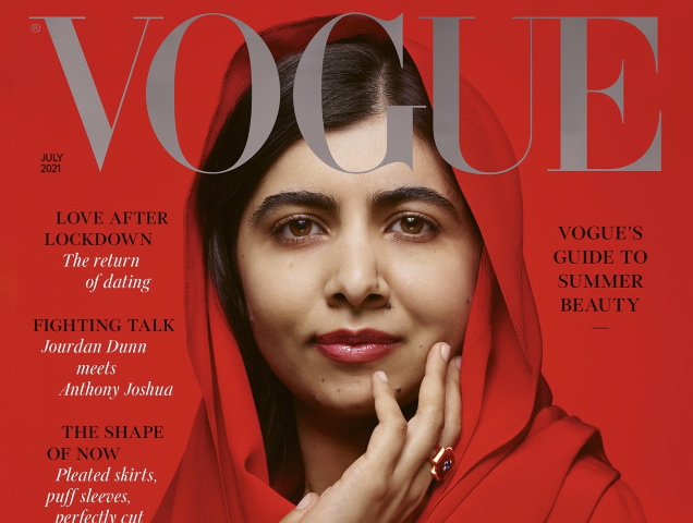 UK Vogue July 2021 : Malala by Nick Knight