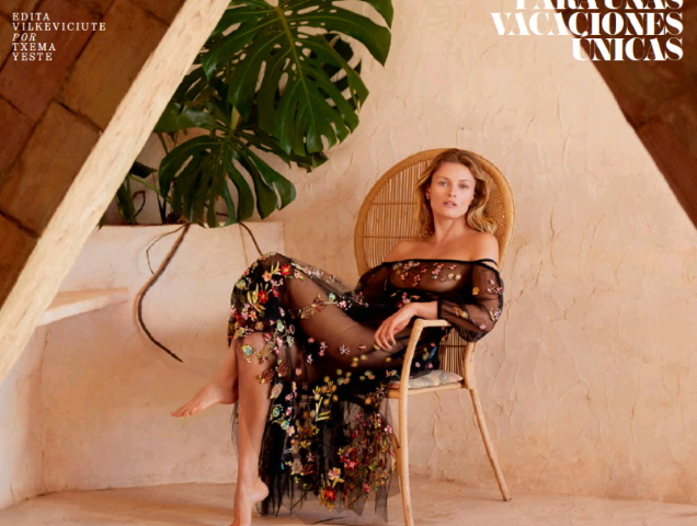 Vogue España July 2021 : Edita Vilkeviciute by Txema Yeste