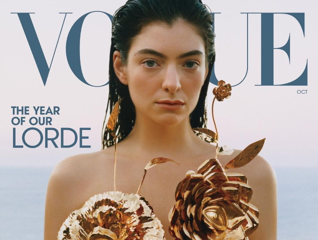 US Vogue October 2021 : Lorde by Theo de Gueltzl