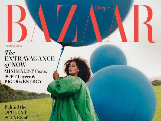 US Harper’s Bazaar November 2021 : Tracee Ellis Ross by Renell Medrano