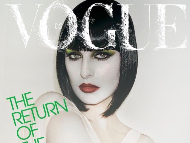 Vogue Czechoslovakia October 2021 : Karolina Kurkova by Marcus Cooper