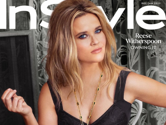 US InStyle December 2021/January 2022 : Reese Witherspoon by Emma Summerton