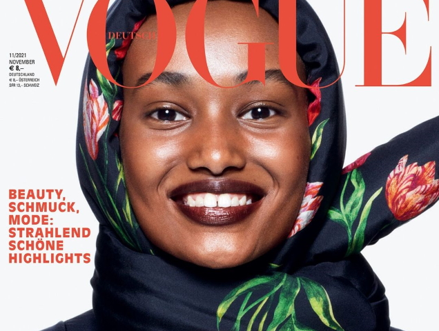 Vogue Germany November 2021 : Ugbad Abdi by Daniel Jackson