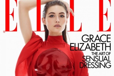 US Elle February 2022 : Grace Elizabeth by Sølve Sundsbø
