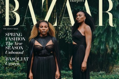 US Harper’s Bazaar March 2022 : Venus & Serena Williams by Renell Medrano