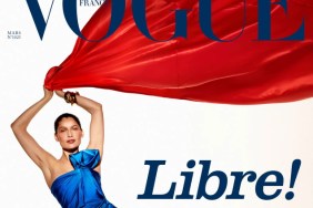 Vogue France March 2022 : Laetitia Casta by Carlijn Jacobs