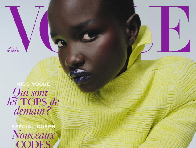 Vogue France April 2022 : Akon Changkou by Anthony Seklaoui