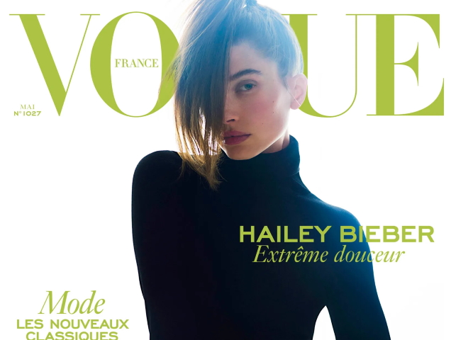Vogue France May 2022 : Hailey Bieber by Karim Sadli