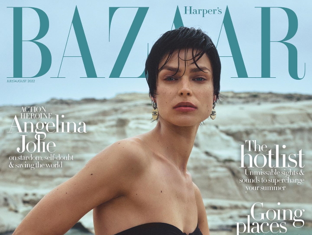UK Harper's Bazaar July/August 2022 : Birgit Kos by Yulia Gorbachenko
