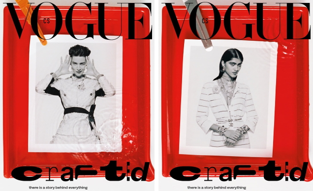 Vogue Czechoslovakia June 2022 Louise de Chevigny Ashley Radjarame ...