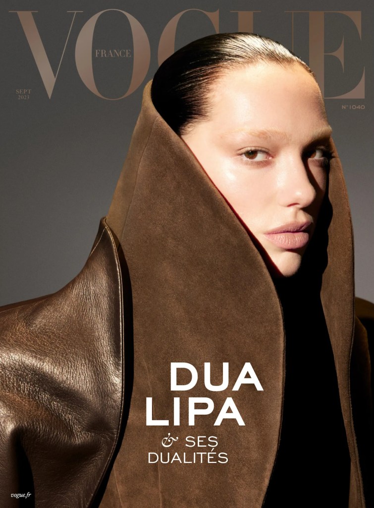 Vogue France September 2023 : Dua Lipa by Mert Alas