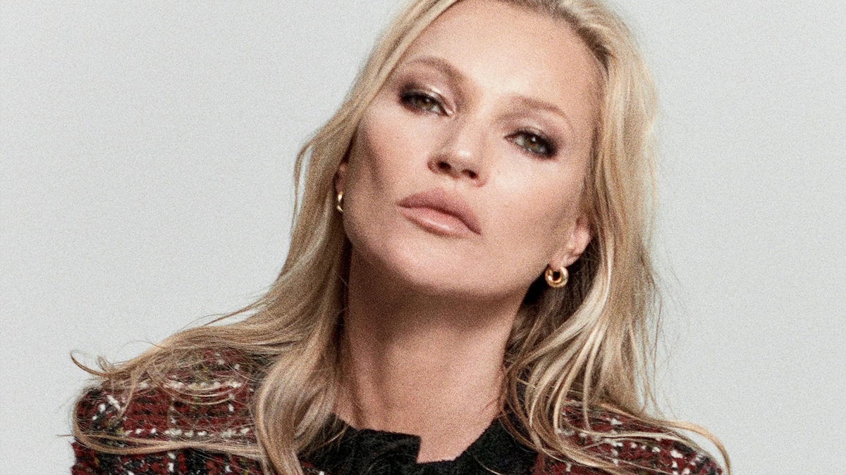 Kate Moss Anine Bing Fall 2023 Ad Campaign - theFashionSpot