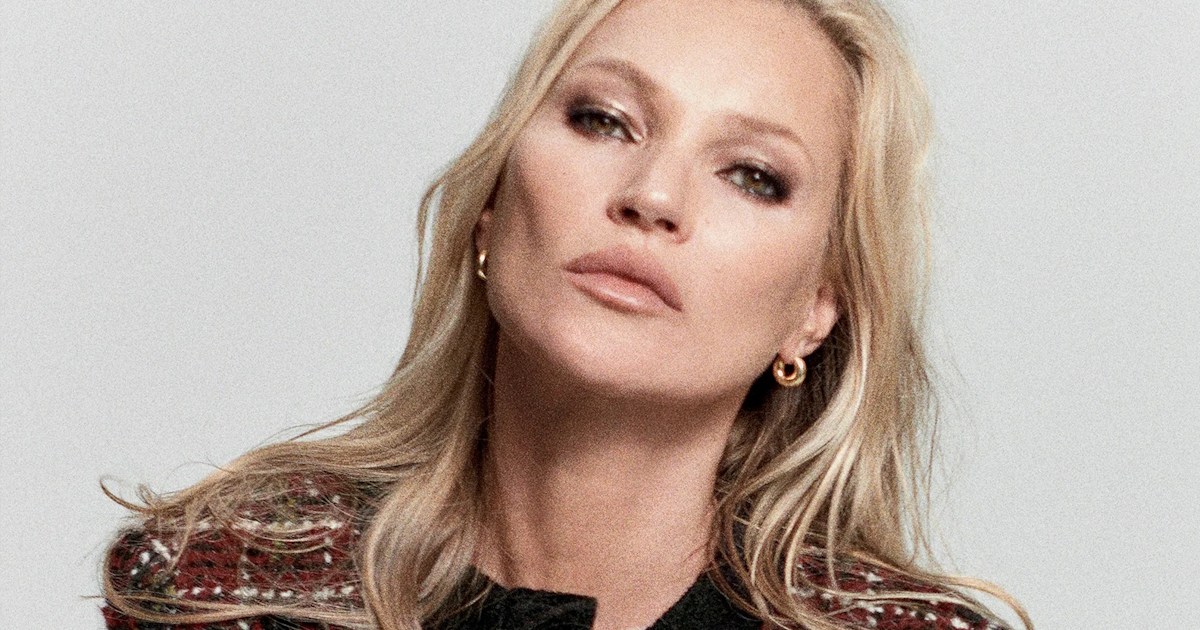 Kate Moss Anine Bing Fall 2023 Ad Campaign - theFashionSpot