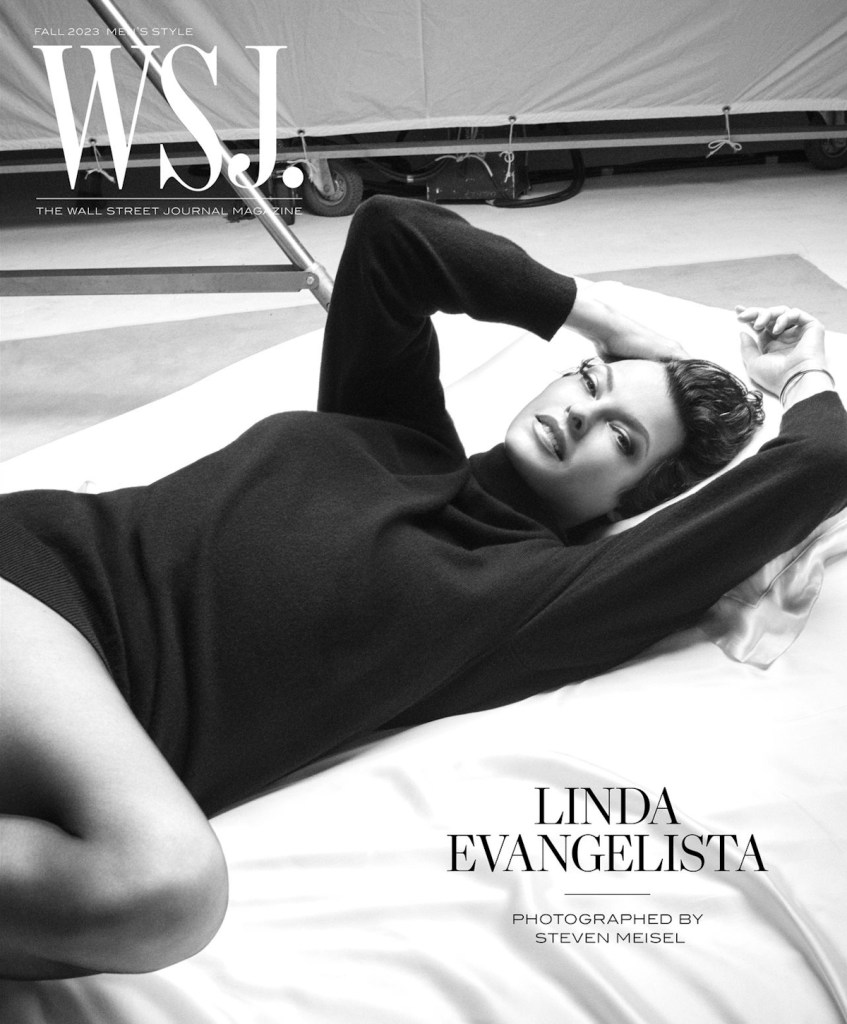 WSJ. Magazine Mens Style Fall 2023 : Linda Evangelista by Steven Meisel