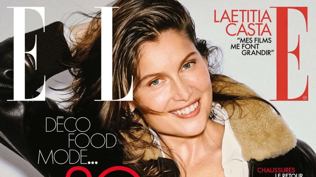 Elle France October 5, 2023 : Laetitia Casta by Boo George