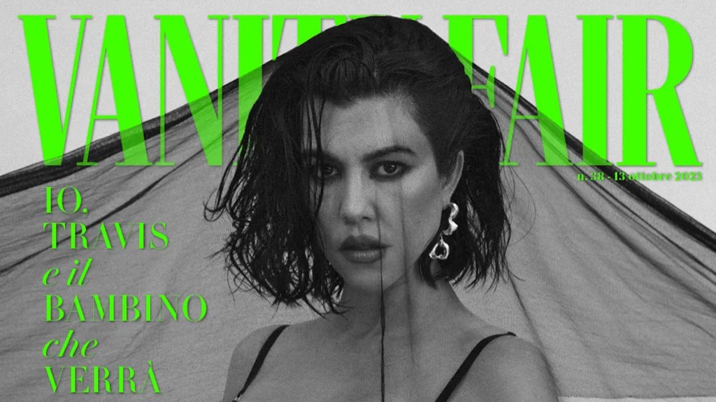 Vanity Fair Italia 'Digital Edition' October 18, 2023 : Kourtney Kardashian Barker by Danielle Midenge