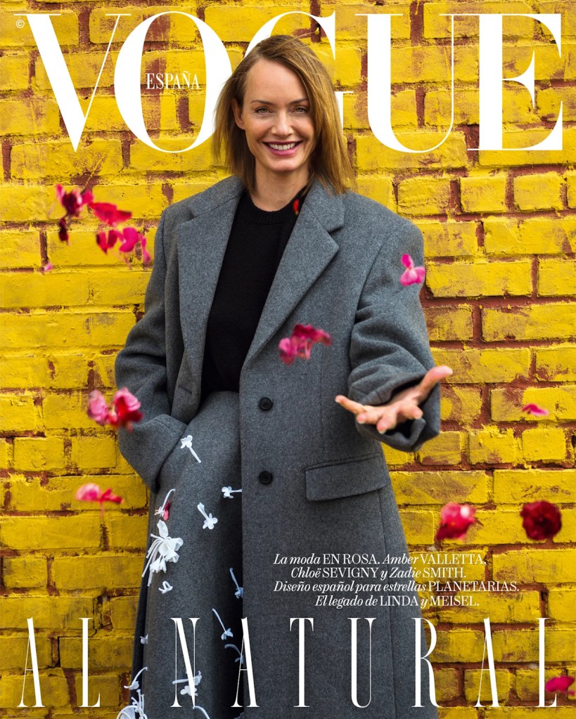 Vogue España October 2023 : Amber Valletta by Alex Web