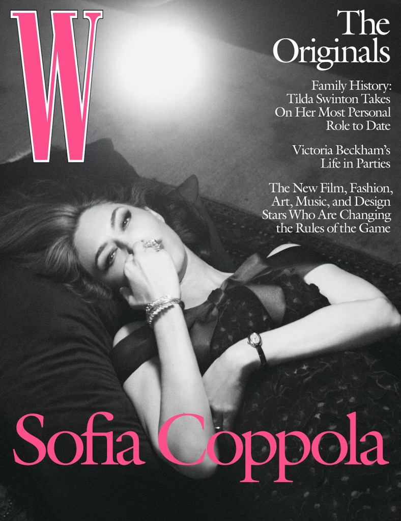 W Magazine Volume #5 2023 : Sofia Coppola by Steven Meisel