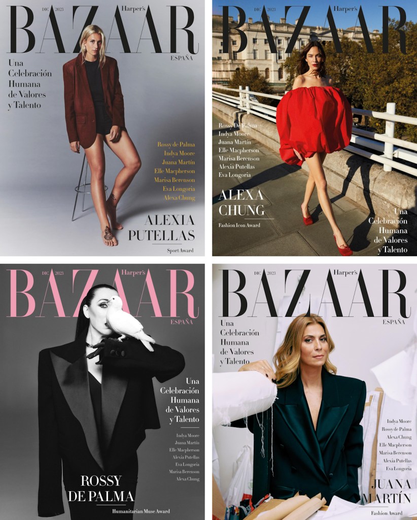 Harper's Bazaar España December 2023 : The Women of the Year Issue 