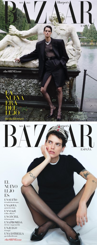 Harper’s Bazaar España November 2023 : Miriam Sánchez by Javier Biosca