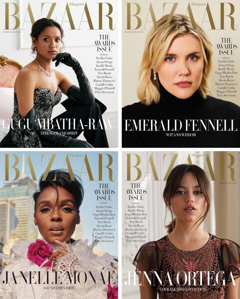 UK Harper’s Bazaar December 2023/January 2024 : The Awards Issue