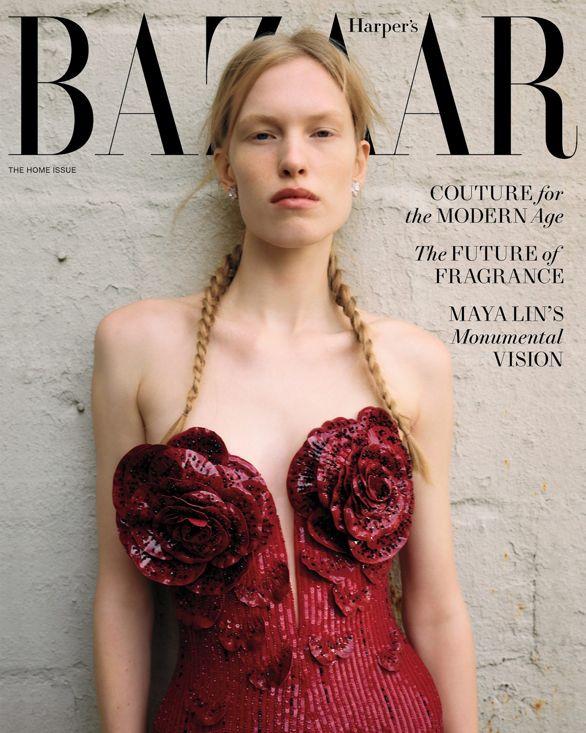 US Harper's Bazaar November 2023 : Leanne de Haan by Amy Troost