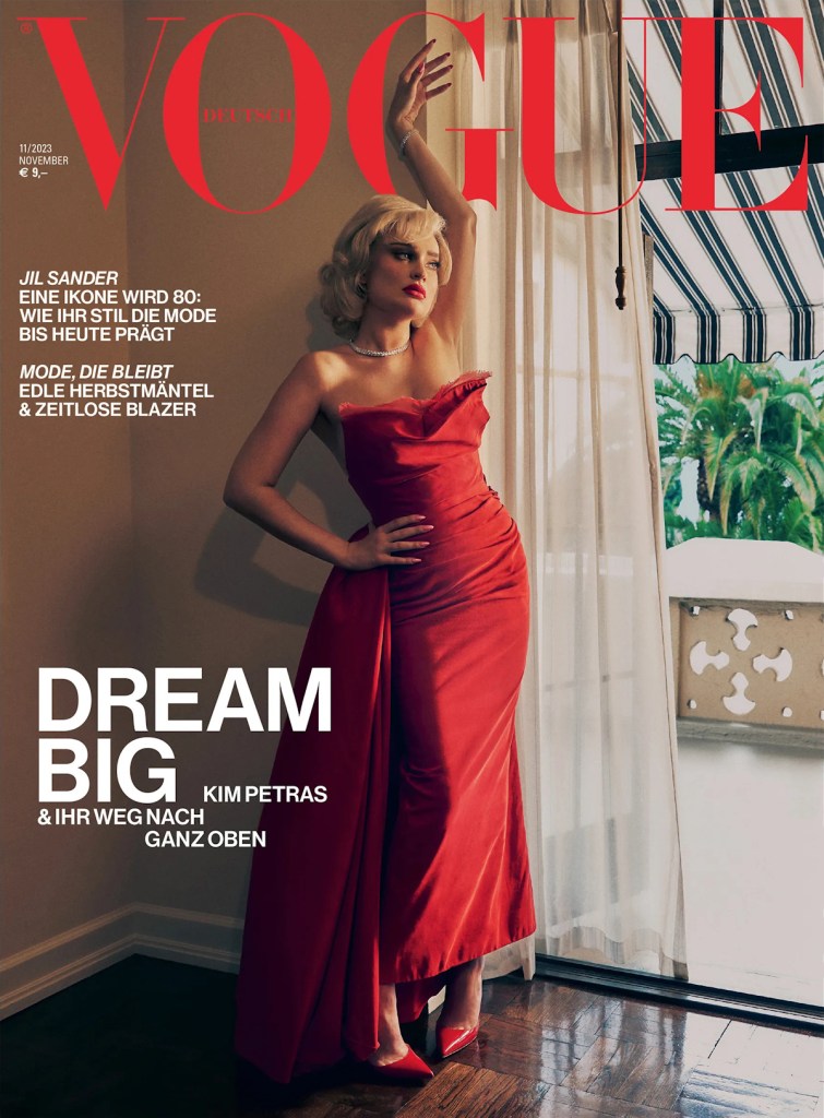 Vogue Germany November 2023 : Kim Petras by Micaiah Carter
