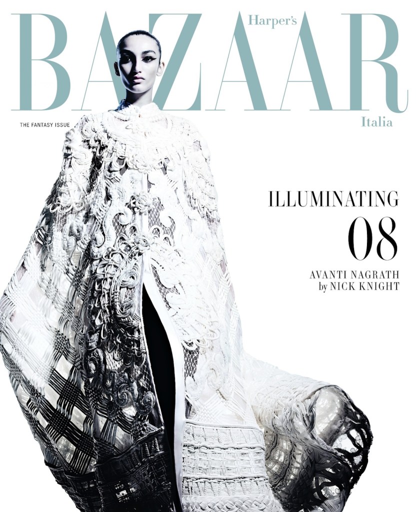 Harper’s Bazaar Italia December 2023 : Apolline Rocco Fohrer & Avanti Nagrath by Nick Knight