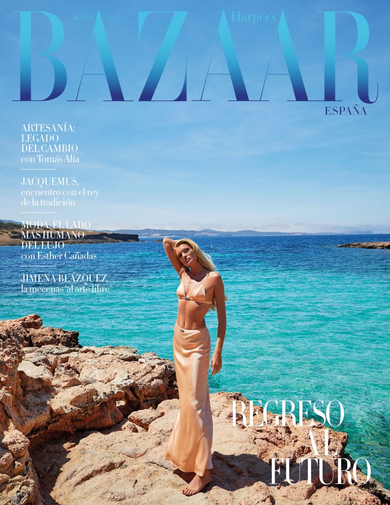 Harper’s Bazaar España June 2023 : Esther Cañadas by Vladimir Marti 